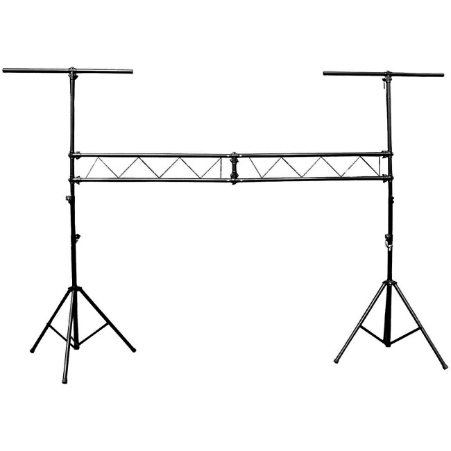 ProX T-LS31M Set of (2) 10 Ft. DJ Stage Lighting Truss Stands System Includes (2) T-Adapters and (2) I-Beam Segments - view 2
