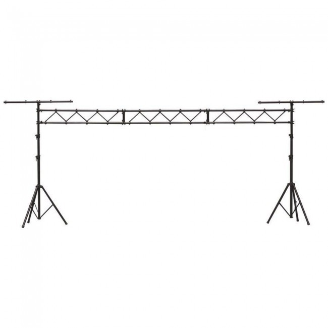 PRO X T-LS32M 12 Ft Height Adjustable DJ Lighting Stand with (3) I-beam Sections - adjusts up to 12'H x 15'W