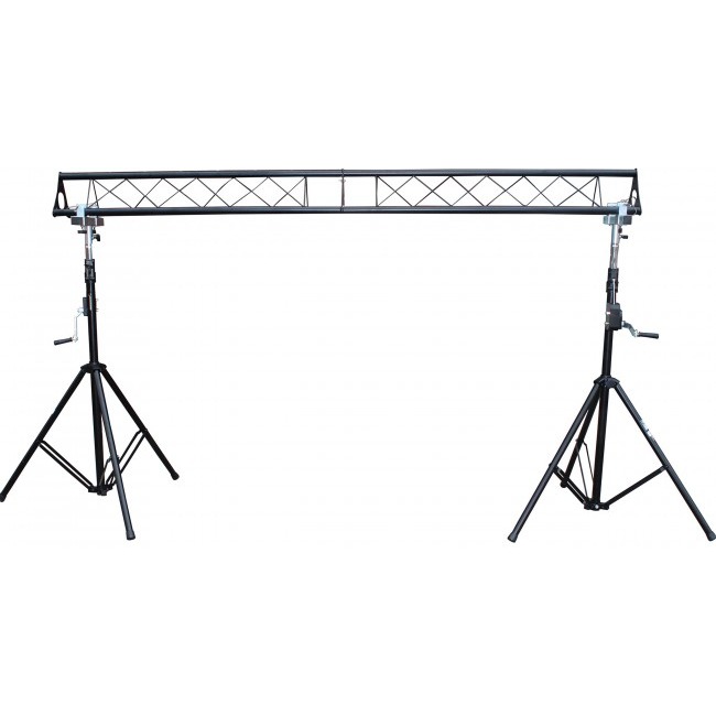ProX T-LS35C 10-Feet Height Adjustable Portable Crank Lighting Stand System with included 2x T-Bars Triangle Truss for 5ft 10ft 15ft Width - view 2