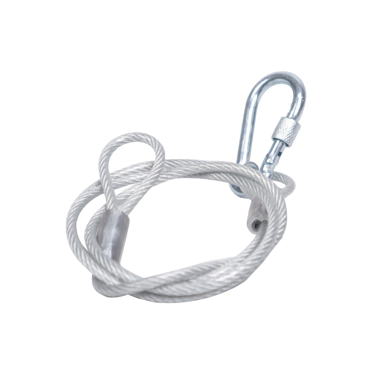 ProX T-SC3FT 3Ft Safety Cable Galvanised steel wire with Silver PVC for Truss Stage Lighting - view 2
