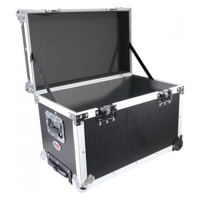 ProX T-UTIHW MK2 Rolling Utility Case W/ Retractable Handle and Low-Profile Recessed Wheels 17x24.5x15" Exterior For Cabales/100 LP Vinyl Records - view 2