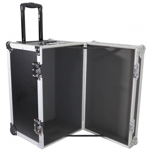 ProX T-UTIHW MK2 Rolling Utility Case W/ Retractable Handle and Low-Profile Recessed Wheels 17x24.5x15" Exterior For Cabales/100 LP Vinyl Records - view 4