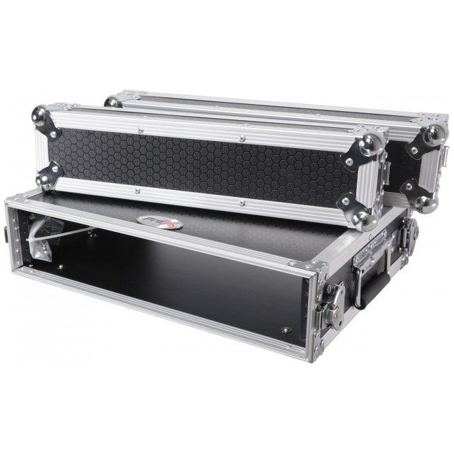 PRO X X-2UE Prox X-2UE 2U Deluxe Effects Rack 14" deep Rail to Rail w/ handles