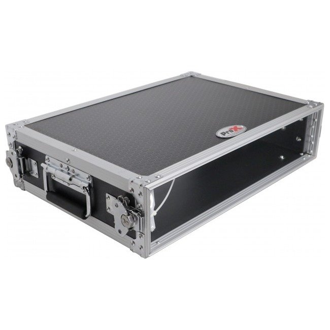 ProX X-2UE Prox X-2UE 2U Deluxe Effects Rack 14" deep Rail to Rail w/ handles - view 4