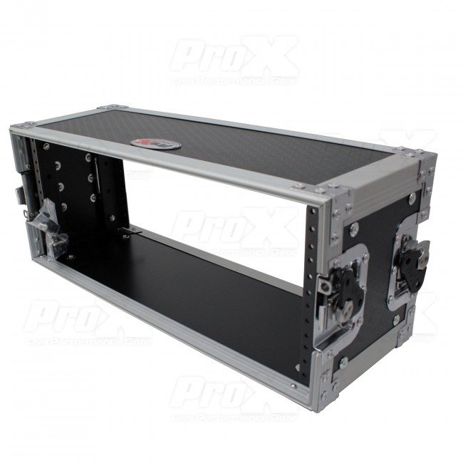 PRO X X-4U7D 4U Deluxe Effects Rack 7" Deep Rail to Rail W/Handle