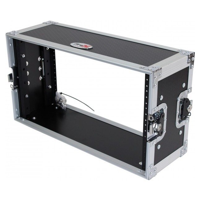 PRO X X-6U7D 6U Deluxe Effects Rack 7 In Deep Rail to Rail | W-Handles