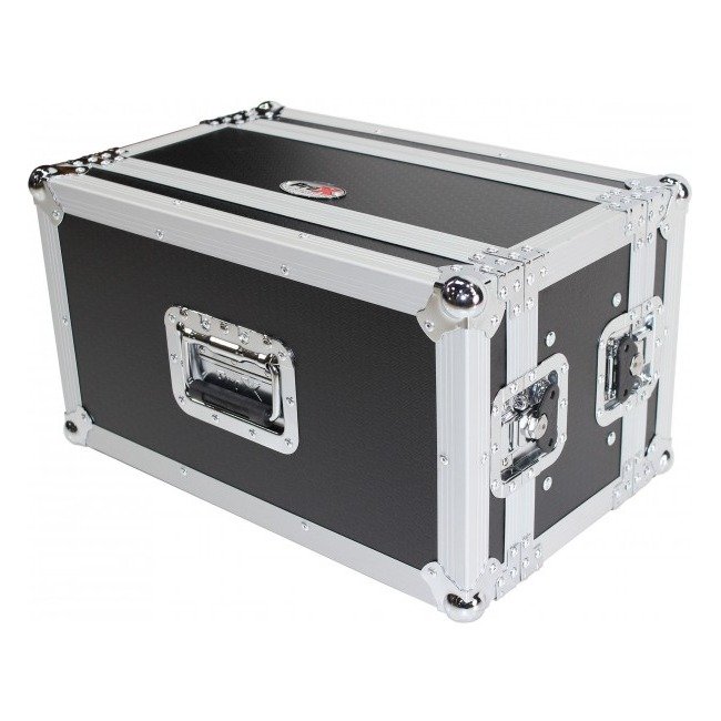ProX X-6U7D 6U Deluxe Effects Rack 7 In Deep Rail to Rail | W-Handles - view 2