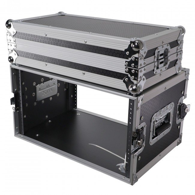 PRO X X-6UE 6U Deluxe 14" Deep 19" Width Amp Effects Rack Flight Hard Case