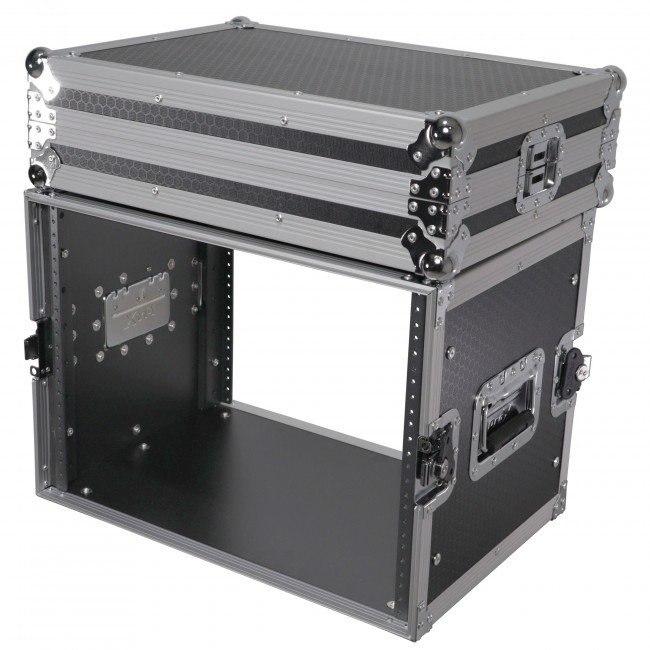 ProX X-8UE 8U Deluxe Effects Rack Case 14 In Deep Rail to Rail product image