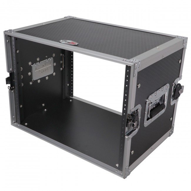 ProX X-8UE 8U Deluxe Effects Rack Case 14 In Deep Rail to Rail - view 3