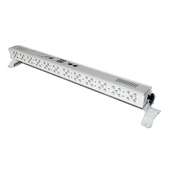 PRO X X-BAR60RGBWA-W IRC Ultrabright DAZZLER Bar with 60 3W RGBWA LED in White Housing
