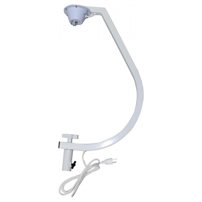 ProX X-MB20STAND White 16-20" C Shaped Mirror Ball Free Standing Hook fits 1-3/8" 35mm pole with 1 RPM Motor - view 4
