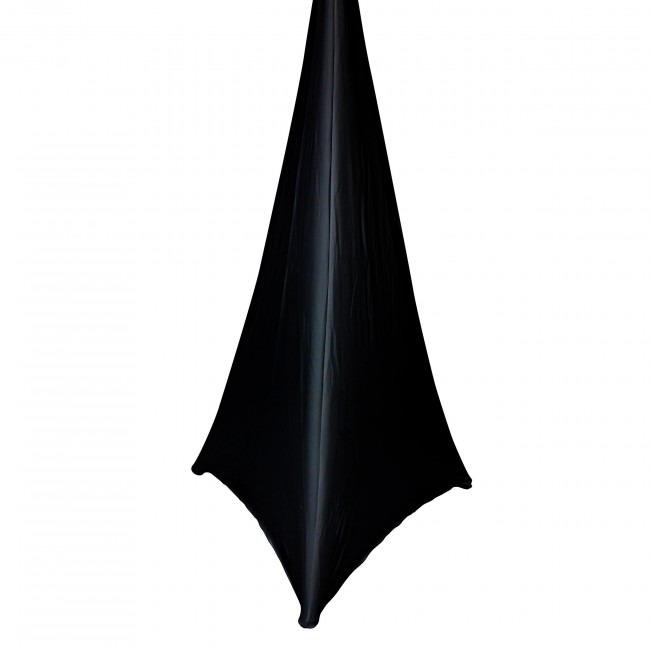 ProX X-SP2SC-BL 2 Pack Lycra Cover Scrim for Speaker Tripod or Lighting Stand 2 Sided - Black - view 2