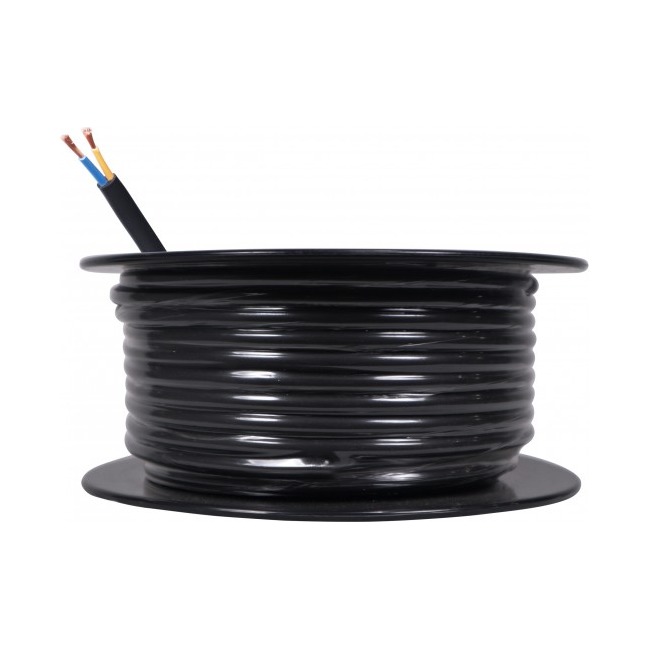 ProX 100 Ft - 500 Ft 12 AWG 2 Conductor Hybrid Passive Speaker Wire Bulk Cable Spool Black - view 2