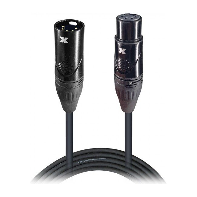 PRO X 50 Ft - 100 Ft DMX XLR5-M to XLR5-F High Performance 5-PIN Data Cable