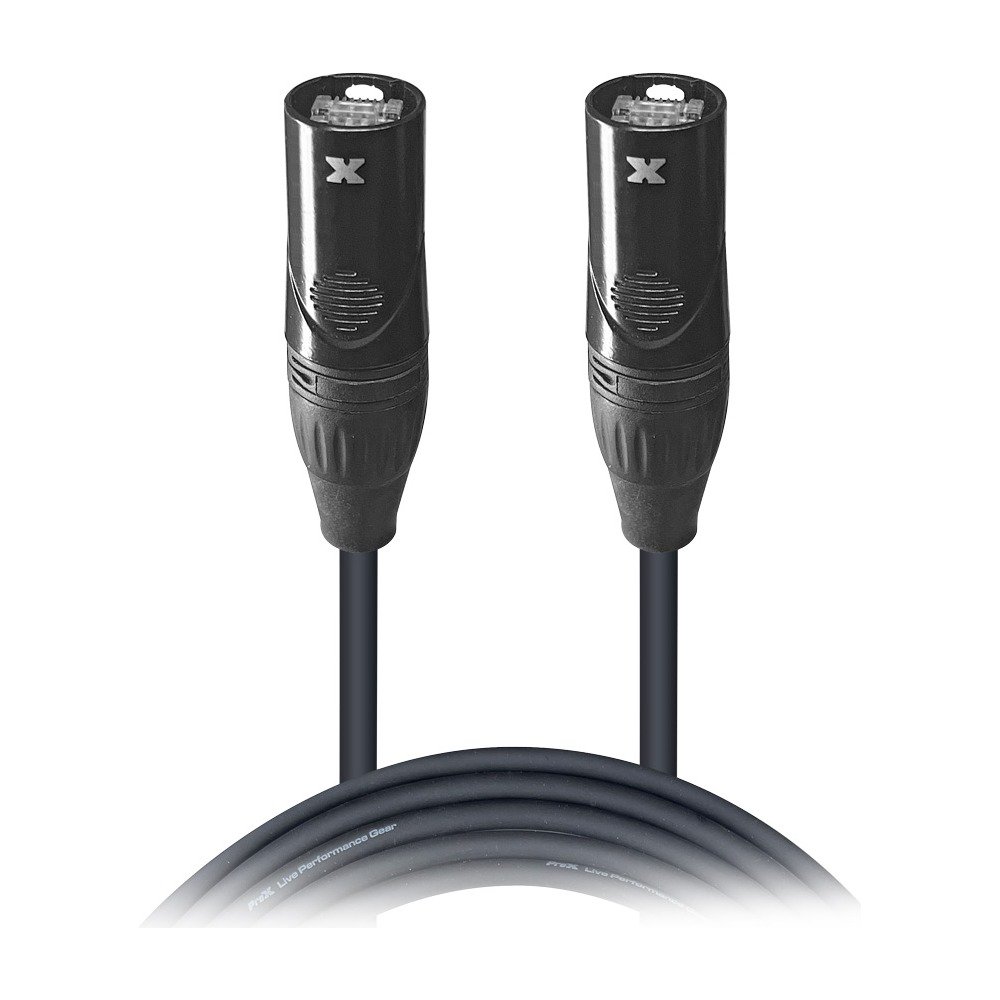 PRO X XC-CAT6-03 3 Ft STP Cat 6 Cable W-RJ45 for Network and Snake Box Connections