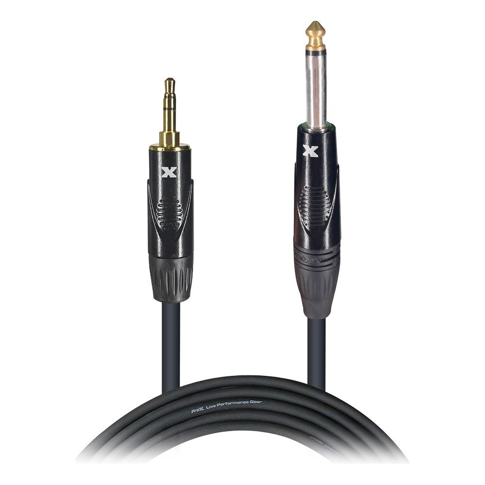 ProX XC-MP05 5 Ft. Unbalanced TRS-M Mini 1/8" to TS-M High Performance Audio Cable product image
