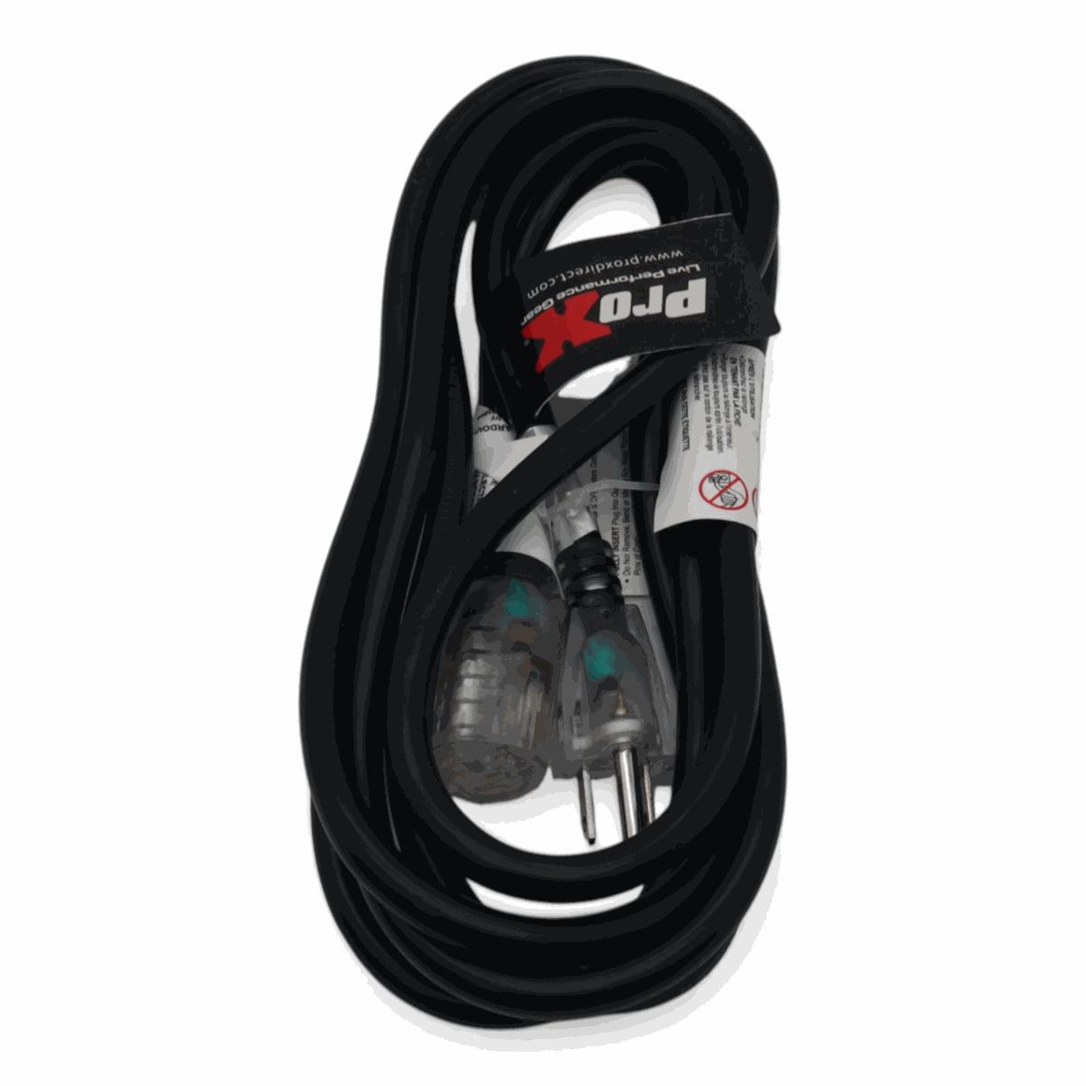 ProX XC-P141-10 10' Ft. 120VAC NEMA 15 Male to 3 Outlet Female Power-Extension Cord 14 AWG - view 3