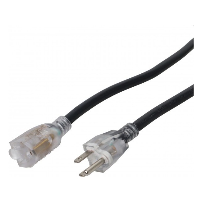 ProX XC-P141-50 50' Ft 110VAC Female 18AMP Power Cord 14AWG Extension Cable Power Cord product image