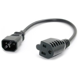 PRO X XC-PEIEC 18 AWG Power Adapter Cord Edison Female to IEC Male