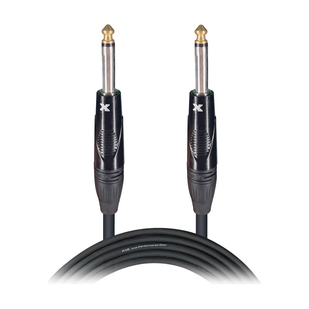 ProX XC-PP05 5' Ft. Unbalanced 1/4" TS-M to 1/4" TS-M High Performance Pro Audio Instrument Guitar Cable product image