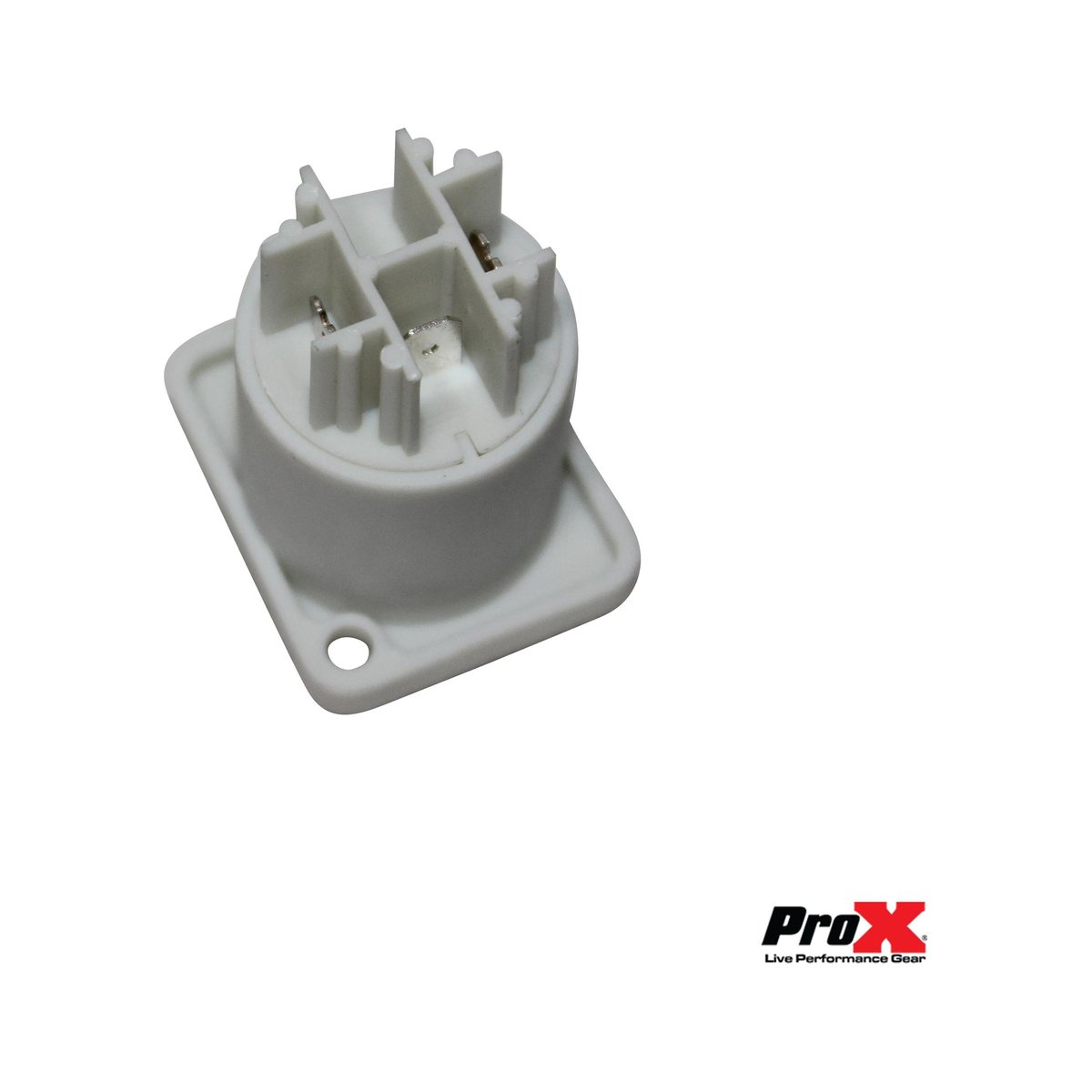 ProX XC-PWCP-GRAY Panel Mount Gray Power Connector Female Connector for Power Connector compatible devices - view 3