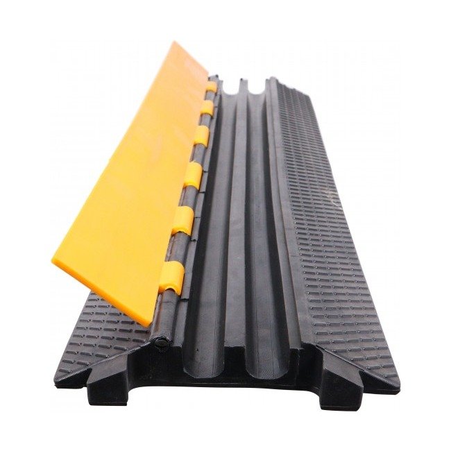 ProX XCP-2CHMK2 2-Channel Rubber Cable Protector Ramp Speed Bump Cover Indoor Outdoor - Supports up to 60 Tons - view 3