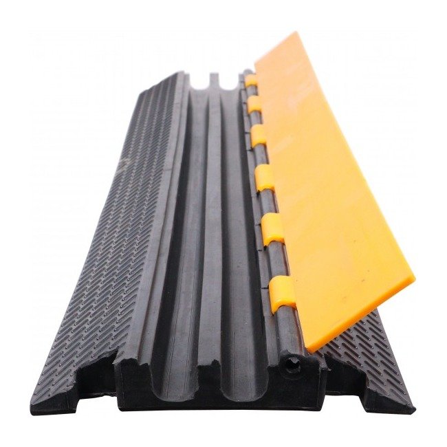 ProX XCP-2CHMK2 2-Channel Rubber Cable Protector Ramp Speed Bump Cover Indoor Outdoor - Supports up to 60 Tons - view 4