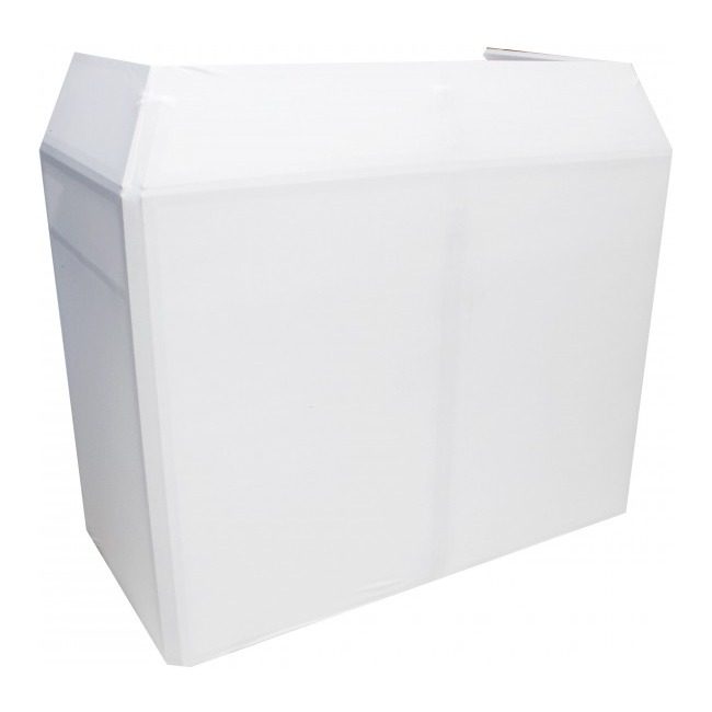 ProX XF-MESAMK2 Mesa MK2 DJ Facade Table Station Includes White & Black Scrims and Padded Carry Bag - view 3