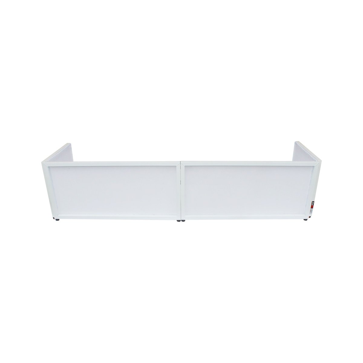 ProX XF-STTFW Replacement Scrim Set White - For 6 FT Table Top Facade Incl. 2 Front Panels and 2 Side Panels - view 2