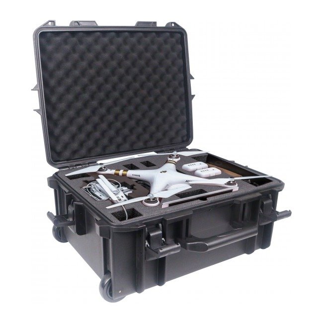 ProX XM-1102HW UltronX MEDIUM Water Resistant ABS Molded Portable Storage Case for Audio Camera Tactical includes cut pluck foam - 14x19x7.5 - view 4