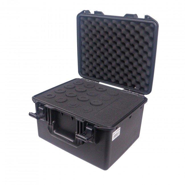 ProX XM-1216MIC UltronX Plastic Water Tight Molded Travel Case Stores up to (16) Wireless and Wired Microphones - view 2