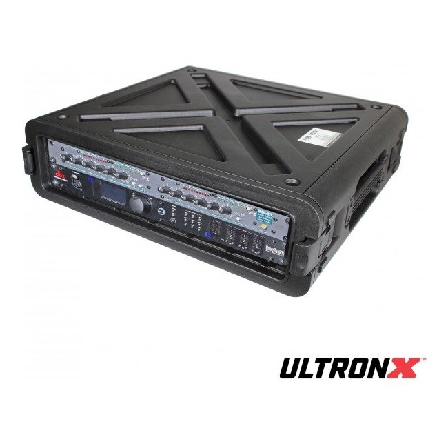 PRO X XM-2U - XM-6U UltronX 2U Rack Air-tight, Water-sealed ABS Case