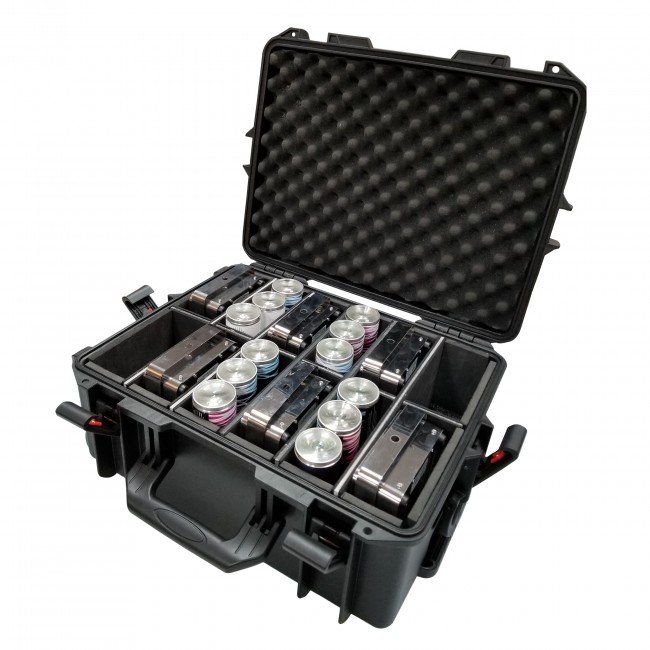 ProX XM-MAXI12 UltronX Watertight Case for 12 ApeLabs MAXI Lights W-Extendable Handle and Wheels - view 3