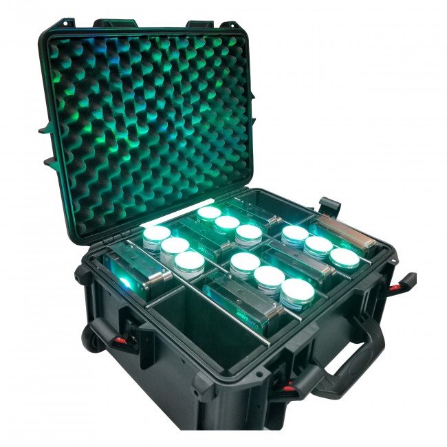 ProX XM-MAXI12 UltronX Watertight Case for 12 ApeLabs MAXI Lights W-Extendable Handle and Wheels - view 4