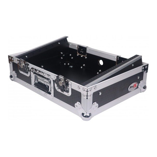 PRO X XS-19MIX8U 8U Top Mount Slanted Flight Case for 19 inch Mixers