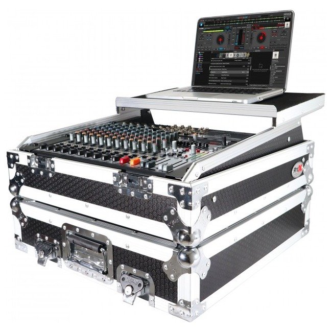 ProX XS-19MIXLT - XS-19MIXLTBL Top Mount 19" Slanted Mixer Case - view 2