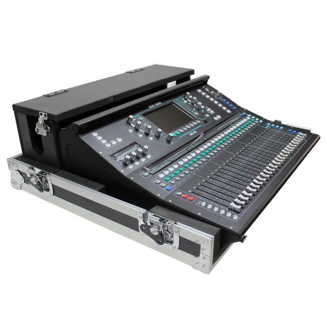 ProX XS-AHSQ6DHW ATA Digital Audio Mixer Flight Case for Allen & Heath SQ6 Console with Doghouse compartment and Caster wheels - view 2