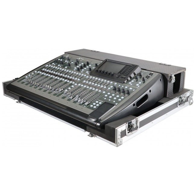 PRO X XS-BX32DHW ATA Digital Audio Mixer Flight Case for Behringer X32 Console with Doghouse compartment and Caster wheels
