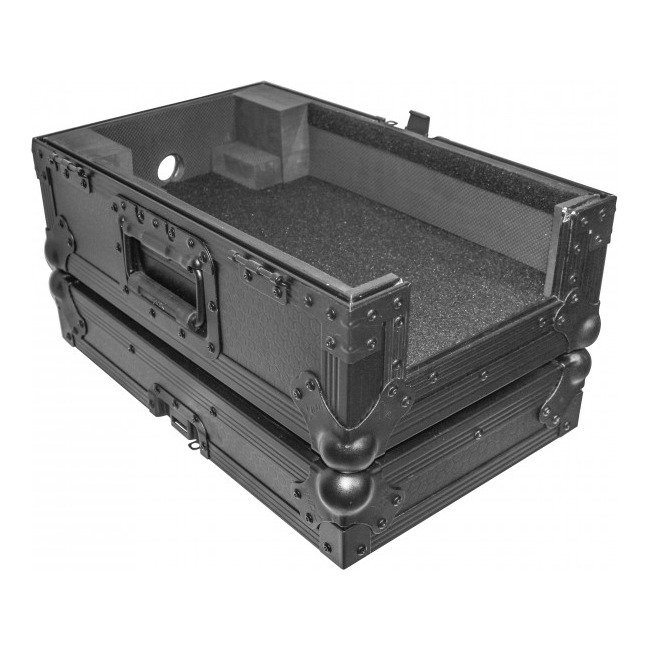 PRO X XS-CDIBL Flight Case for Medium Format CD-Media Player | Black on Black