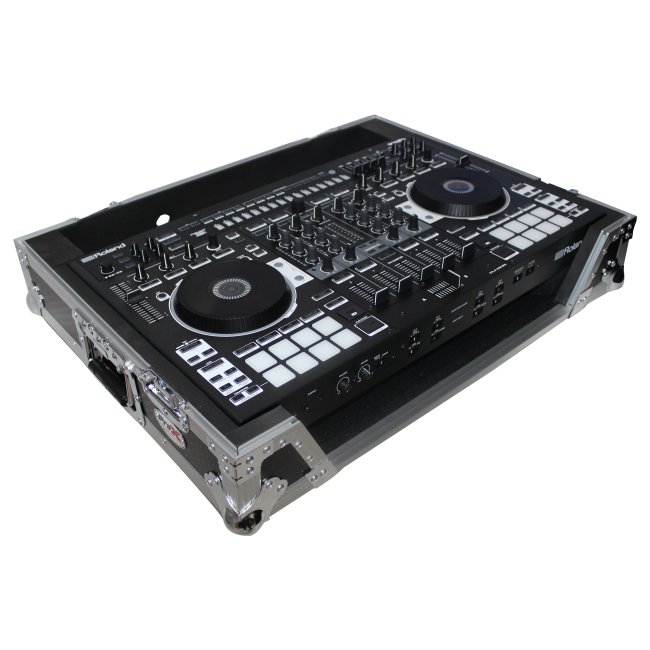 ProX XS-DJ808WBL Flight Case for Roland DJ-808 or Denon MC7000 Digital Controller W-Wheels product image