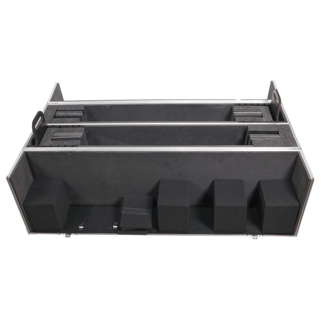 ProX XS-LCD4350WX2 Flat Panel LCD-LED-Plasma Monitor Road Case Holds Two 43"-50" TVs Adjustable Case W-4 Inch Casters - view 4