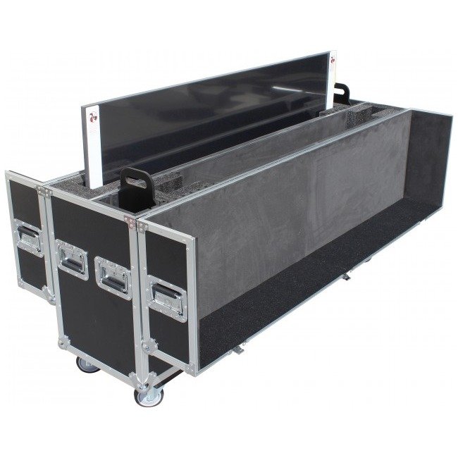 ProX XS-LCD5570WX2 Universal Case for Flat Panel Monitor LED-LCD-Plasma TV Dual 55" to 70" Adjustable Flight Case W-4 Inch Casters - view 3