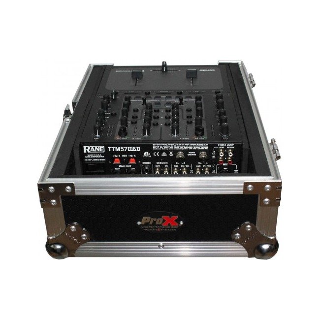 ProX XS-M10 - Black On Black Flight Case for Large Format 10 In. DJ Mixers - view 4