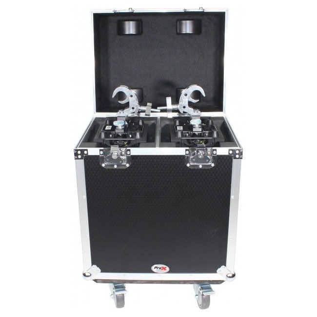 ProX XS-MH140X2W 140 Style Moving Head Lighting Case for 2 Units with Casters - view 2