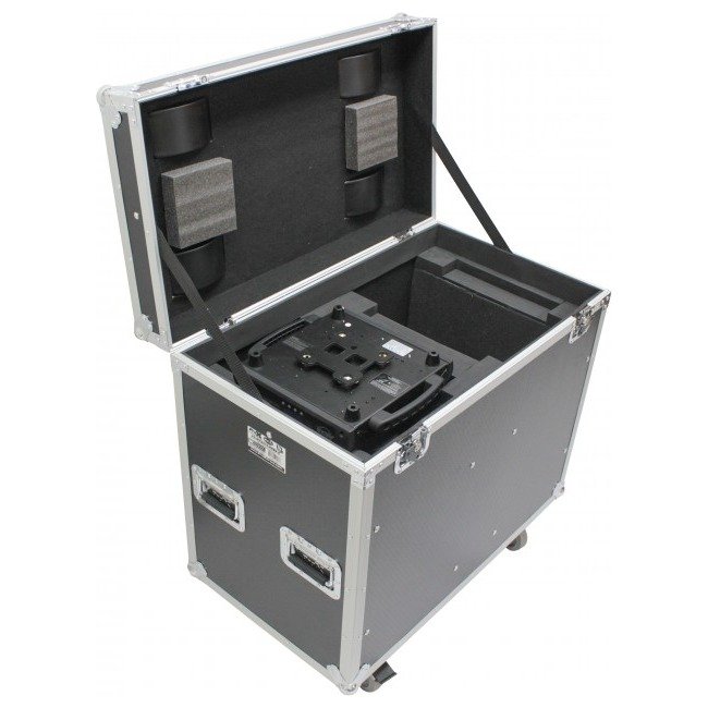 ProX XS-MH250X2WMK2 Flight Case for Two 250 Style 5R 200 7R 230 Moving Head Lighting Units Universal with Casters - view 3