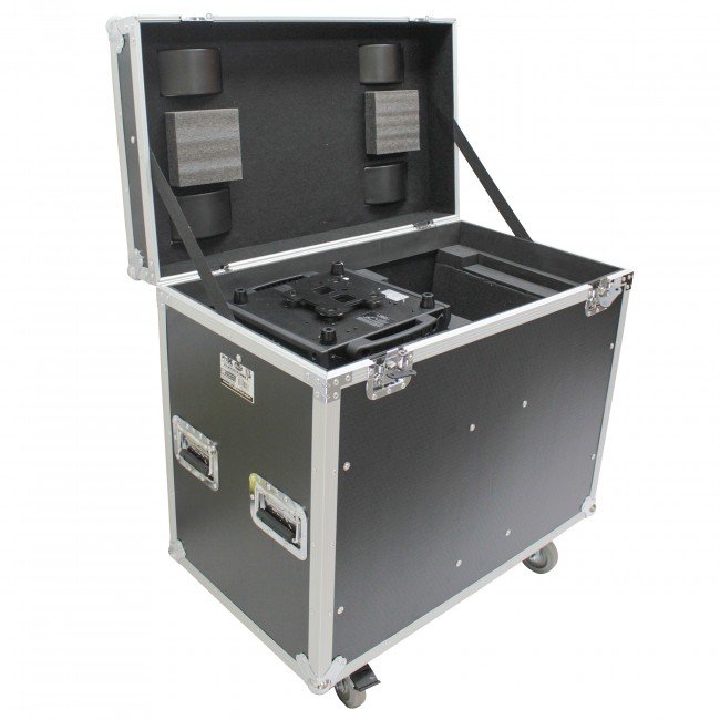 ProX XS-MH250X2WMK2 Flight Case for Two 250 Style 5R 200 7R 230 Moving Head Lighting Units Universal with Casters - view 4