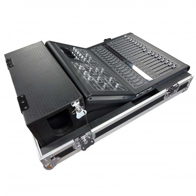 ProX XS-MIDM32RDHW ATA Digital Audio Mixer Flight Case for Midas M32R Console with Doghouse Compartment and Caster Wheels - view 2