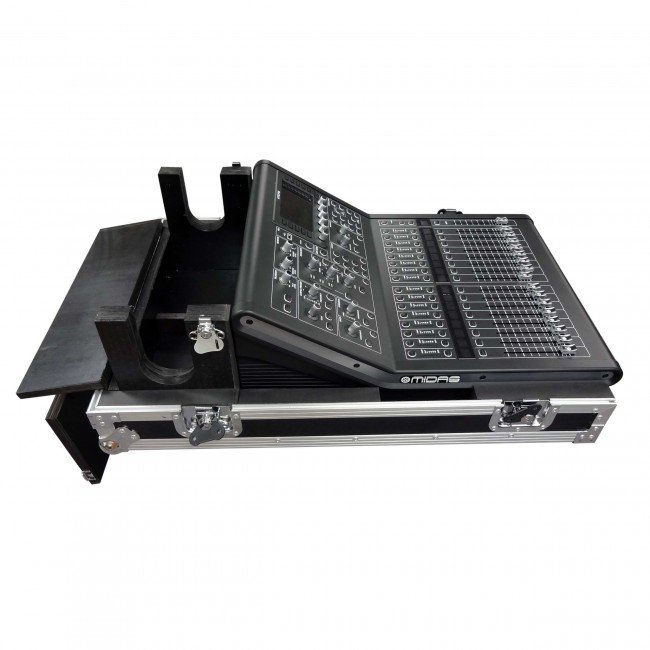 ProX XS-MIDM32RDHW ATA Digital Audio Mixer Flight Case for Midas M32R Console with Doghouse Compartment and Caster Wheels - view 4