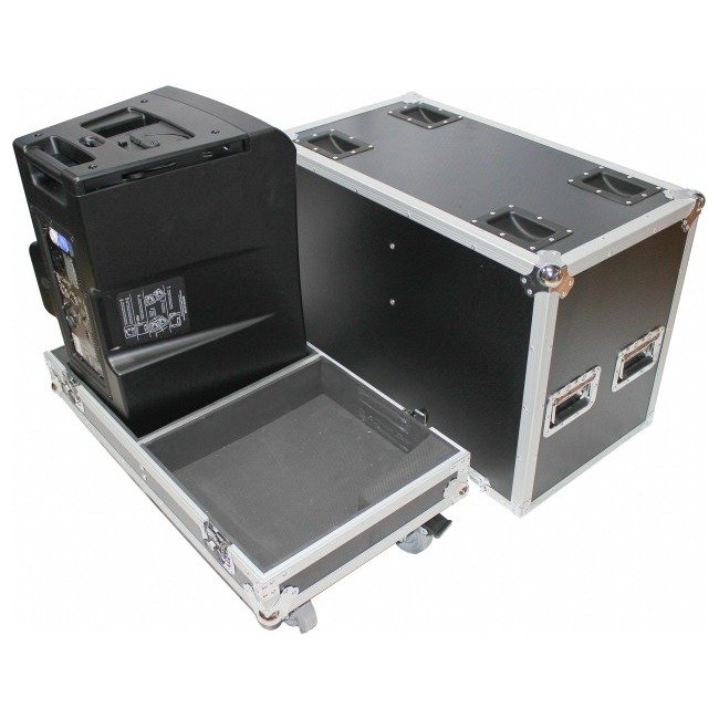 PRO X X-QSC KLA12 Flight-Road Case for 2 QSC KLA12 Speakers